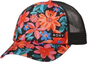 Roxy Girls' Honey Coconut Trucker Hat - Breathable Mesh Snapback, Curved Visor