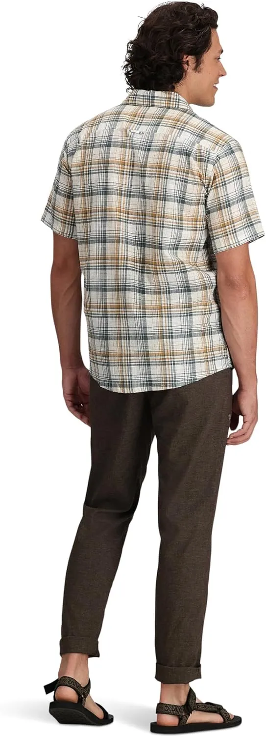 Royal Robbins Redwood Plaid Short Sleeve