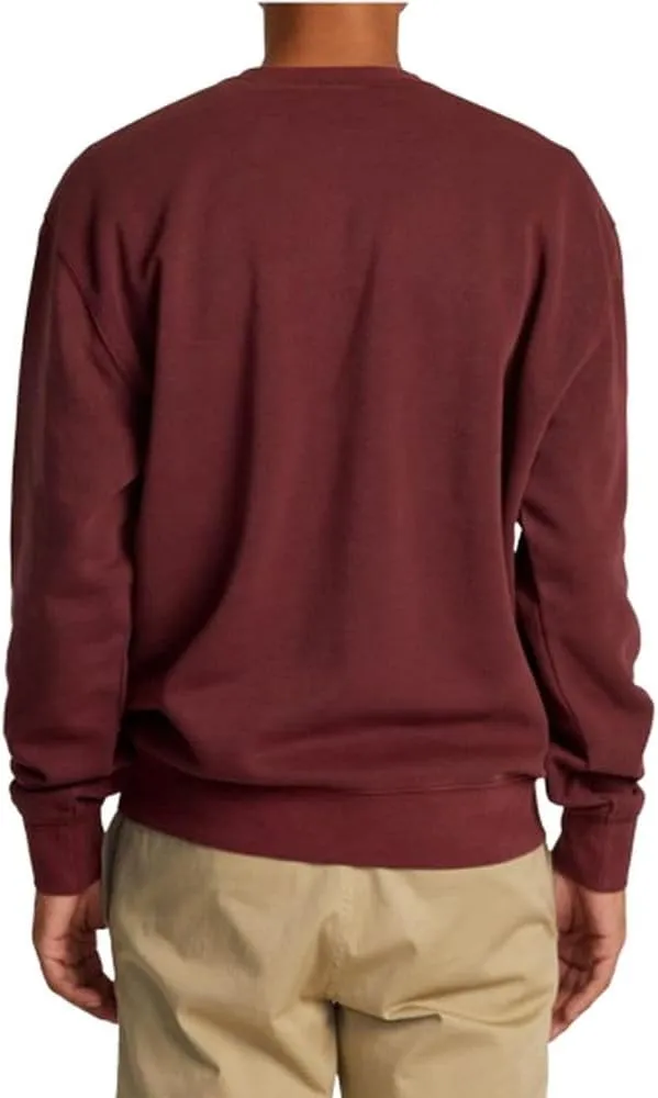 RVCA Mens Fleece Crewneck Sweatshirt