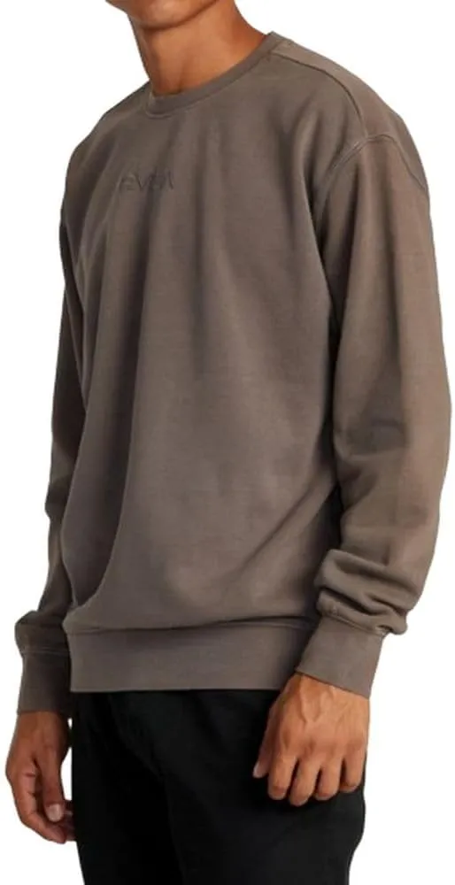 RVCA Mens Fleece Crewneck Sweatshirt