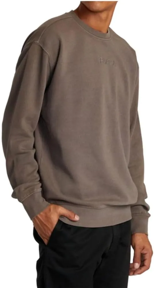 RVCA Mens Fleece Crewneck Sweatshirt