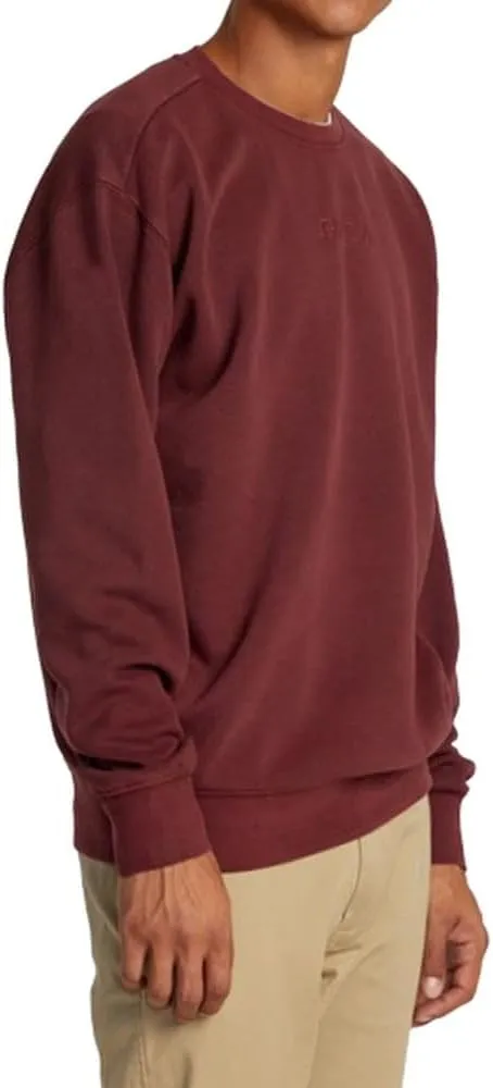 RVCA Mens Fleece Crewneck Sweatshirt