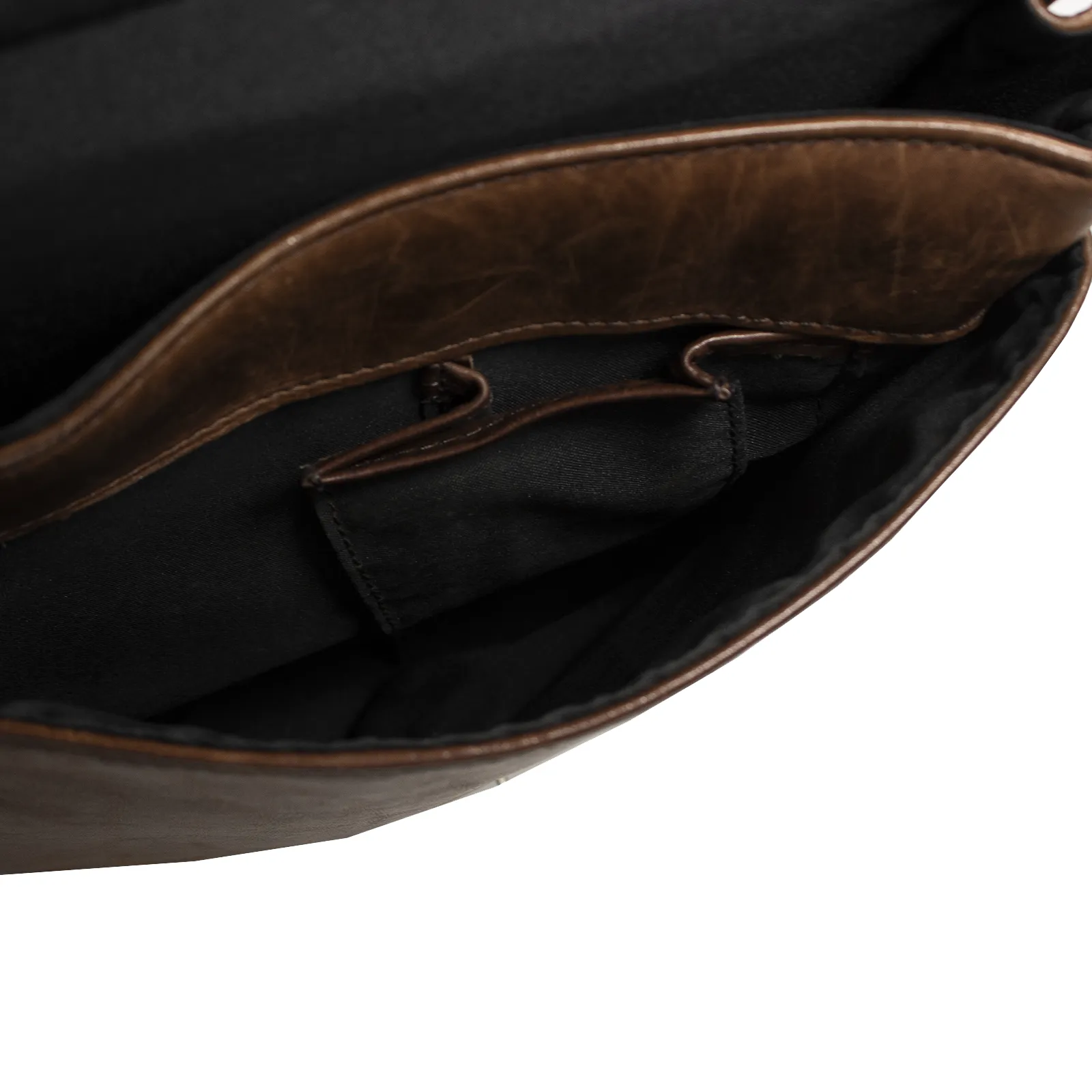 Samsonite Brown Leather 113 Business Class Messenger Bag