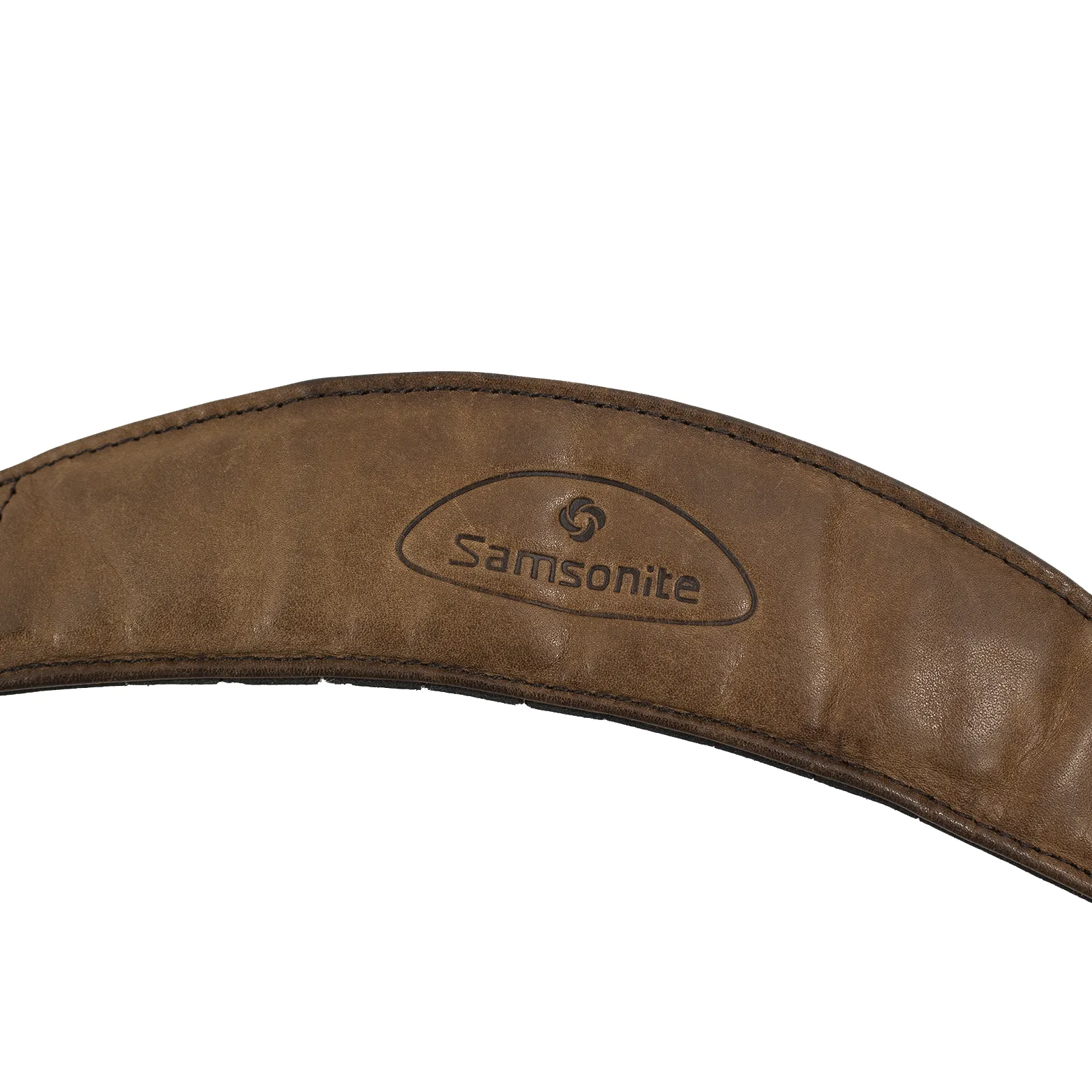 Samsonite Brown Leather 113 Business Class Messenger Bag