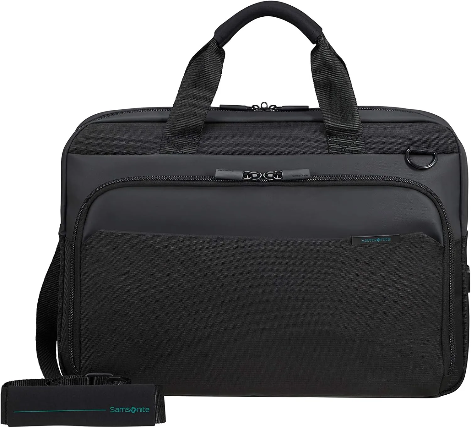 Samsonite Men's Laptop, Black (Black), Laptopt Briefcase 15.6" (42 cm-12.5 L)
