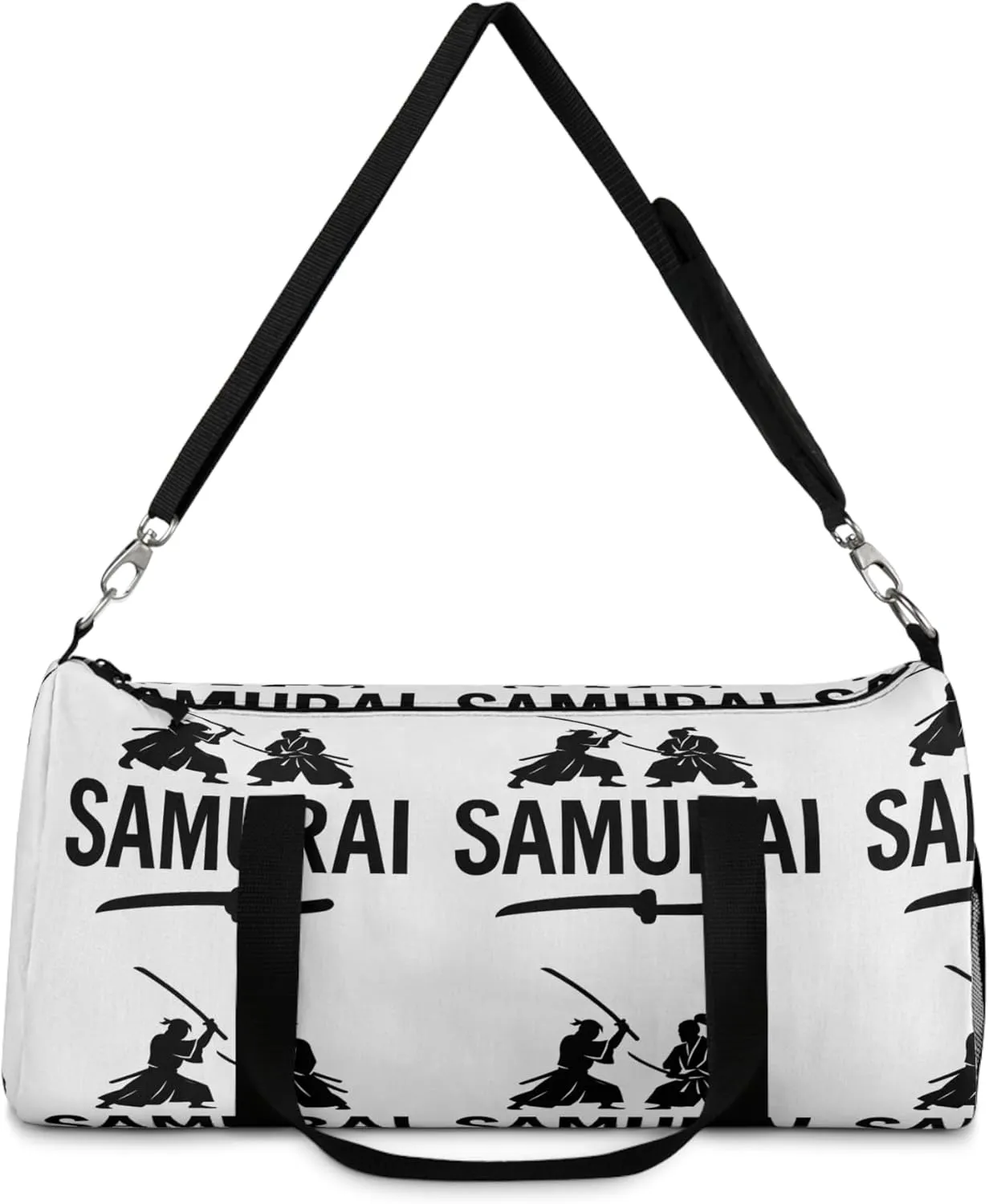 Samurai Duffel Bag - Stylish Weekend Warrior Travel Gear, Sports and Fitness Tote, Unique Gift Idea