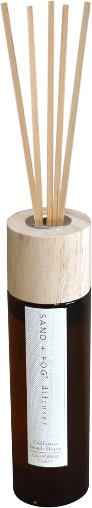 Sand   Fog California Beach House Reed Diffuser | Made with Essential Oils | Fill Your Home with The Your Favorite Luxurious Fragrance