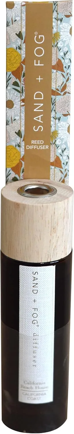 Sand   Fog California Beach House Reed Diffuser | Made with Essential Oils | Fill Your Home with The Your Favorite Luxurious Fragrance
