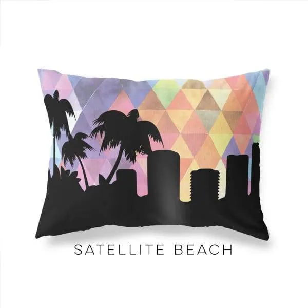 Satellite Beach, Florida geometric skyline