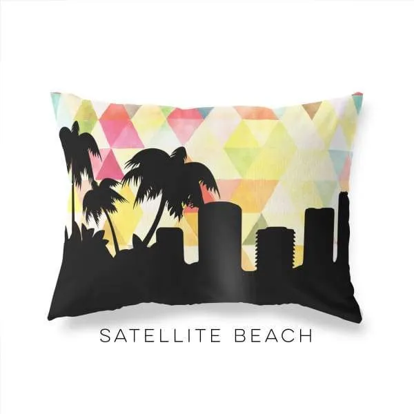 Satellite Beach, Florida geometric skyline