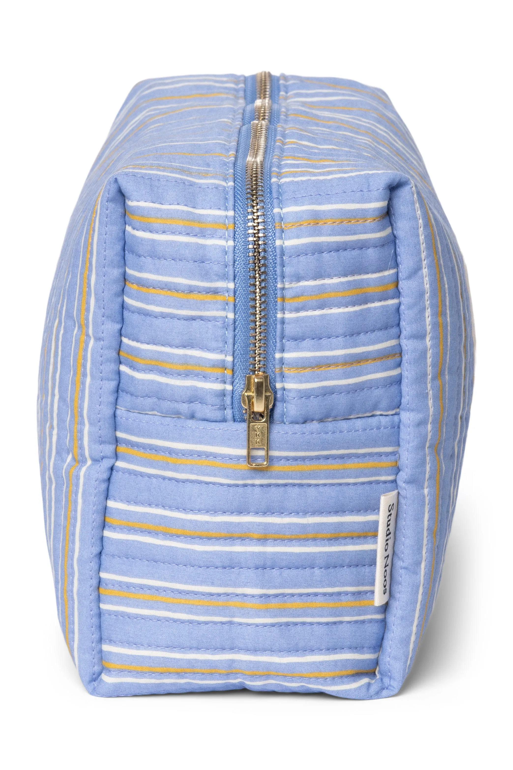 Serenity Baumwolle Gestreifte Kulturtasche