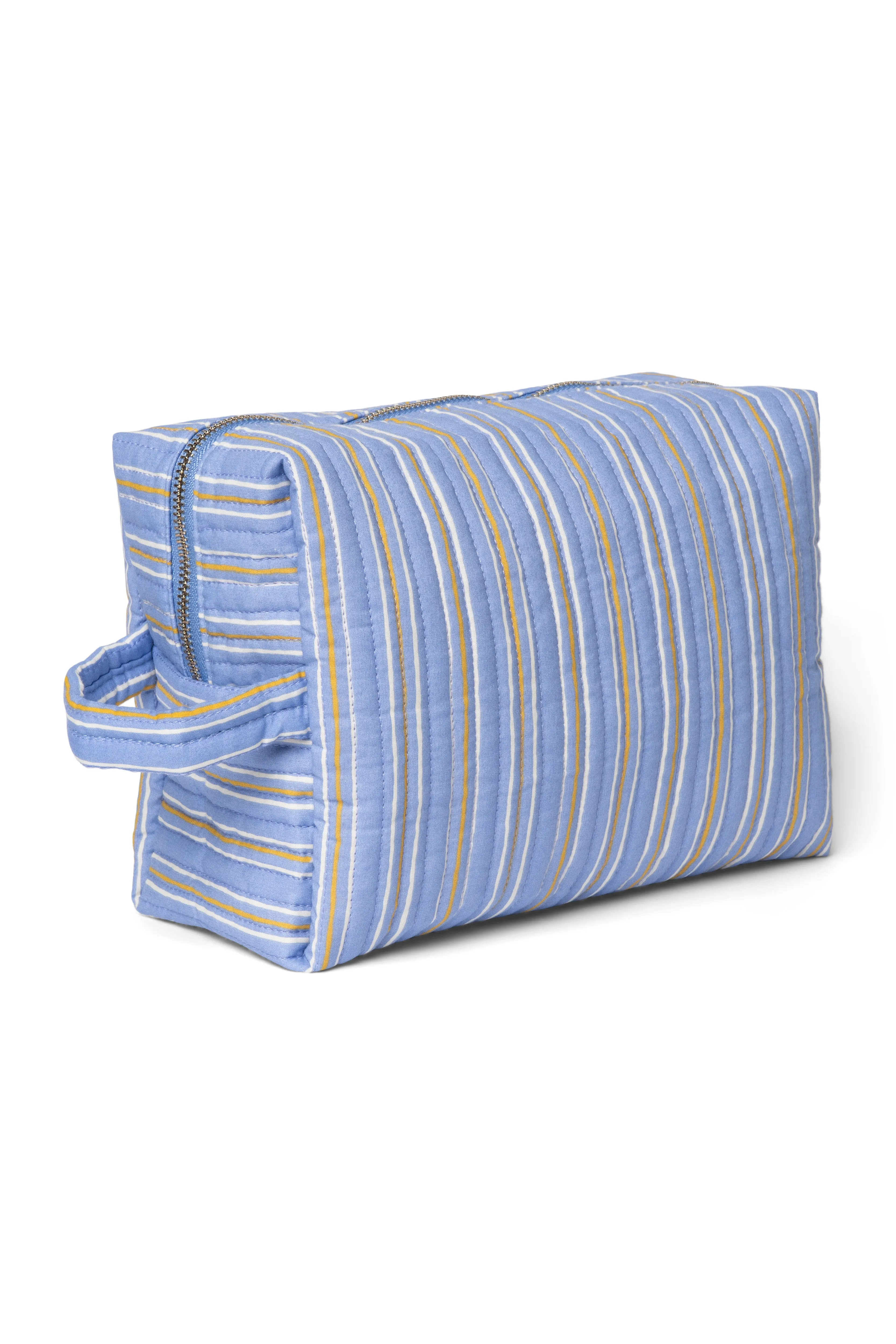Serenity Cotton Striped Toiletry Bag