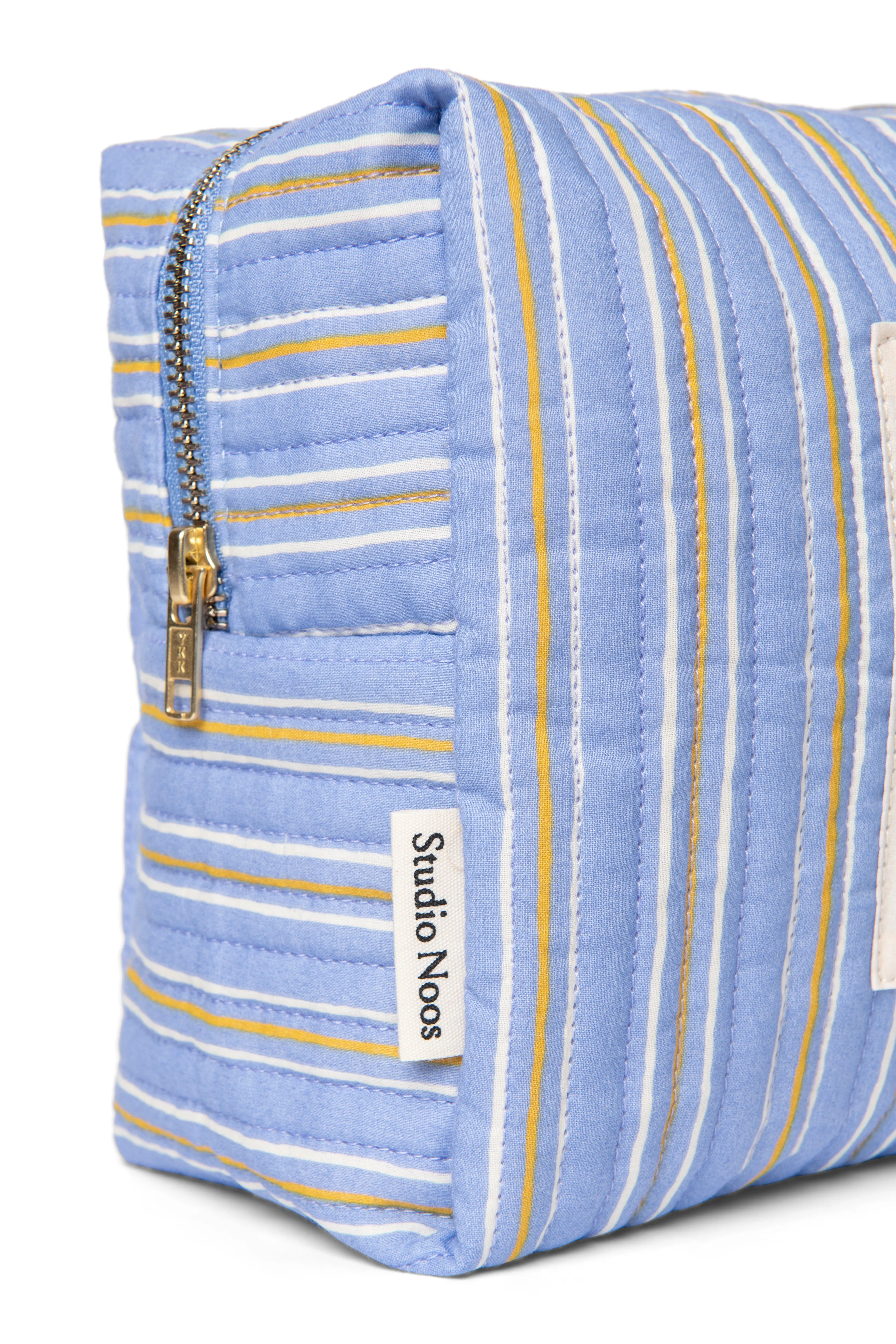 Serenity Cotton Striped Toiletry Bag