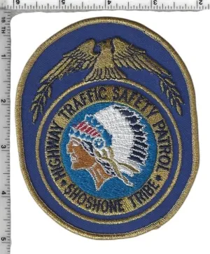 Shoshone Tribe Highway Traffic Safety Patrol (Wyoming) Gold Shoulder Patch