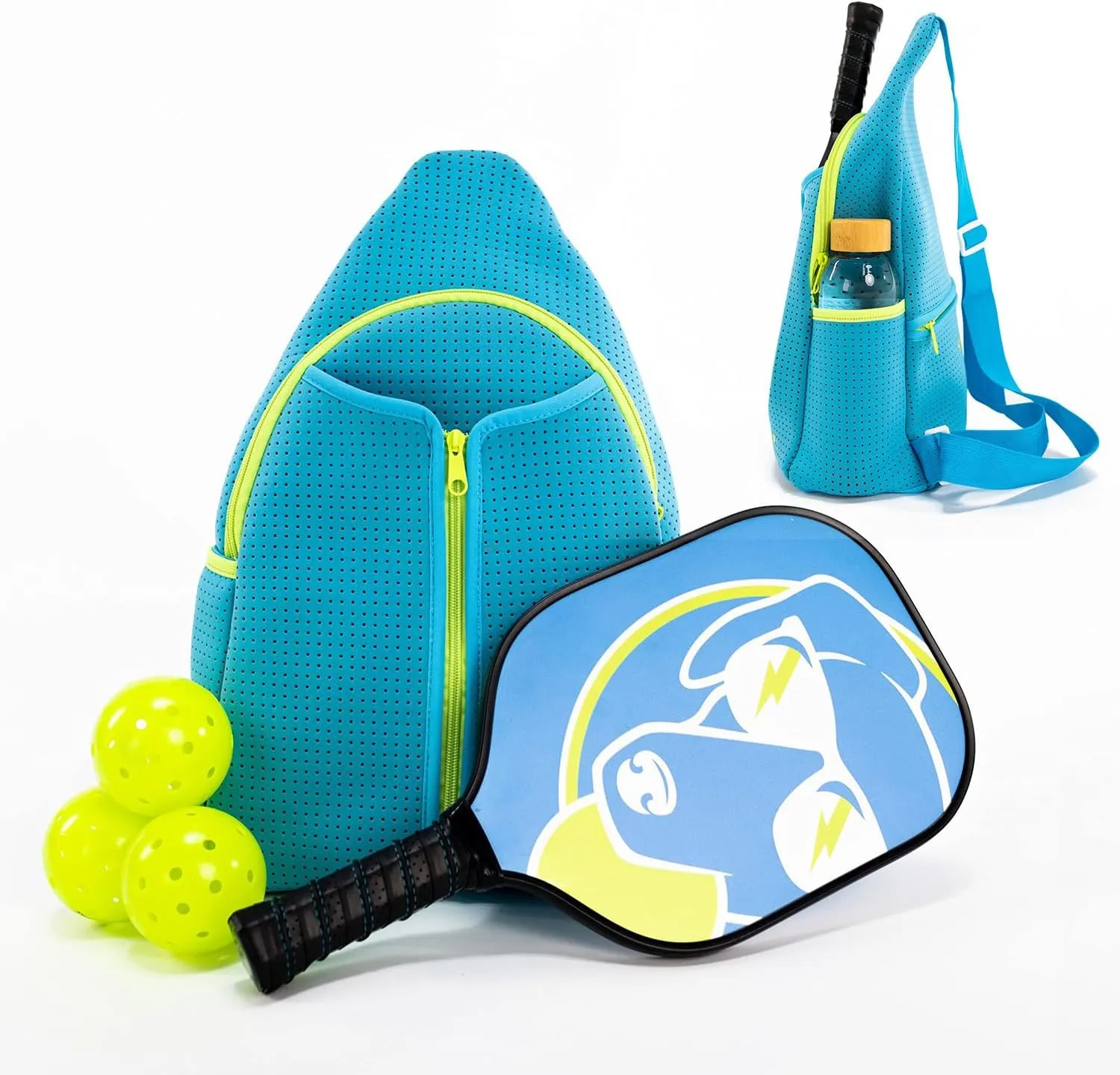 Shoulder Bag Badminton Bag Multifunctional Outdoor Pickleball Bag Portable Tennis Bag