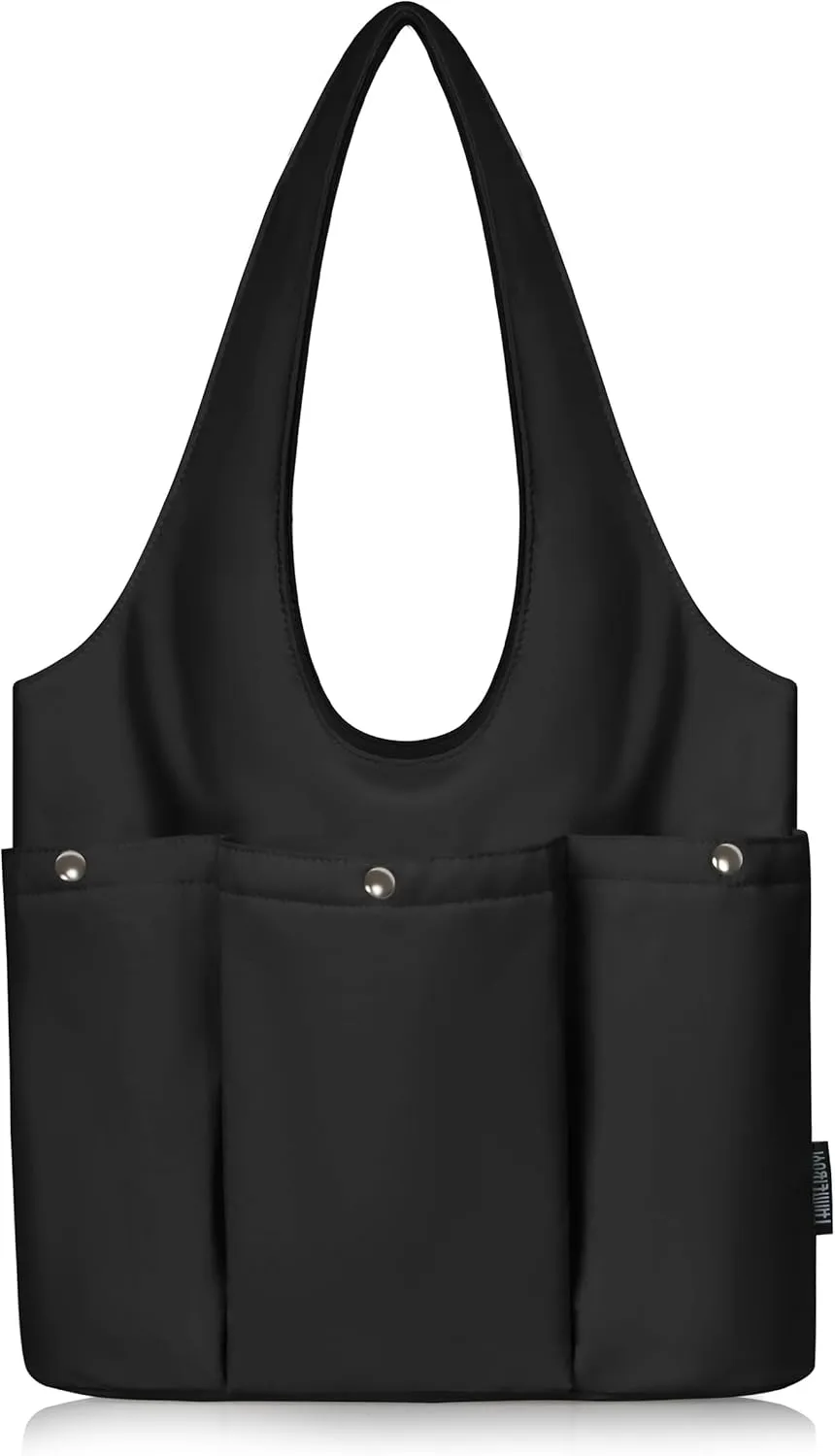 Shoulder Bag for Women - Tote Bag with 3 Deep Pocket PU Leather Hobo Bag with Zipper Closure Handbag for Work