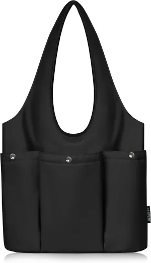 Shoulder Bag for Women - Tote Bag with 3 Deep Pocket PU Leather Hobo Bag with Zipper Closure Handbag for Work