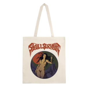 Skull Servant - Astral Apothecary Tote Bag - Natural