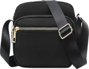 Small Nylon Crossbody Bags for Women, Messenger Bag Travel Purses and Waterproof Shoulder Handbags Pocketbooks