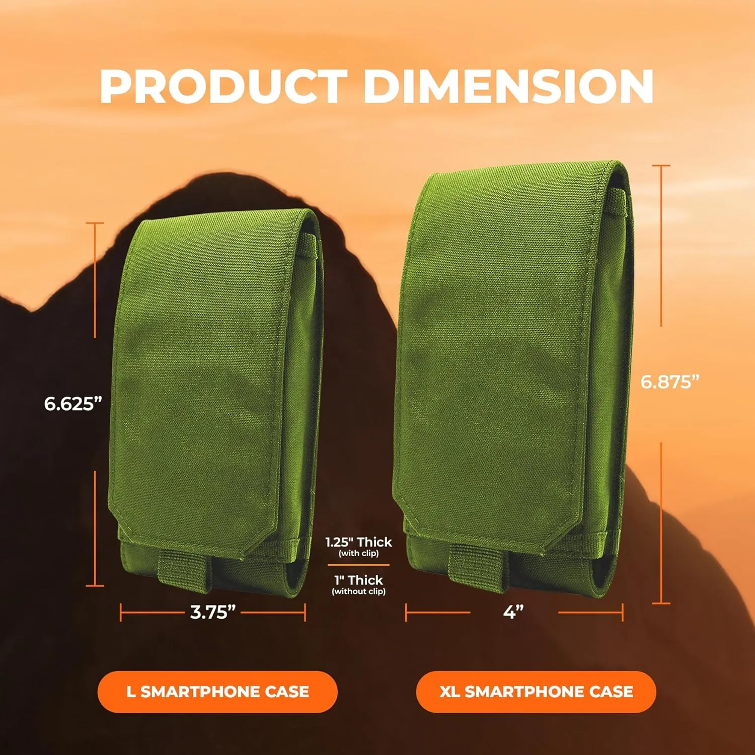 Smartphone Strap Pack - Backpack Shoulder Strap Pocket - Backpack Attachment for Hikers, Travelers, Students, and Commuters