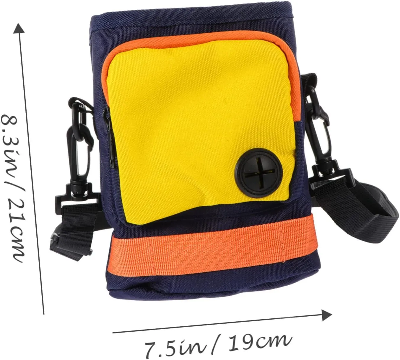 Snack Training Fanny Pack Dog Training Waist Bag Leashes Pet Doggone Puppy Poo Bags Dogs Running Bag for Poo Bags Dog Crate Scented Dog Poop Bags Yellow Polyester