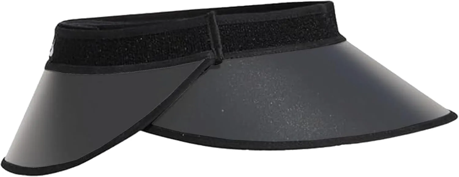 Sport 4.5” VUE Sport Complete Sun Visor | Helmet Sun Visor with Gripper, One Size Fits All, Summer UV Protection, Equestrian Accessories, Mens and Womens Visor Hat | Black