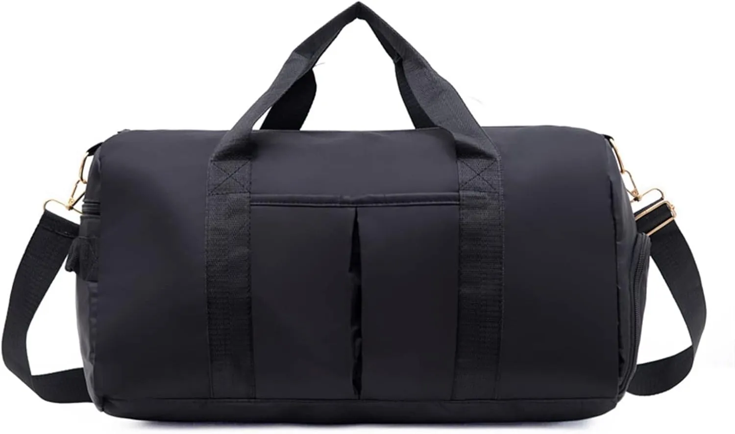 Sports Duffel Bags Travel Bags For Women Large Capacity Men Sports bag Waterproof Weekend Sac Voyage Female Messenger Bag Dry And Wet(Black Color)