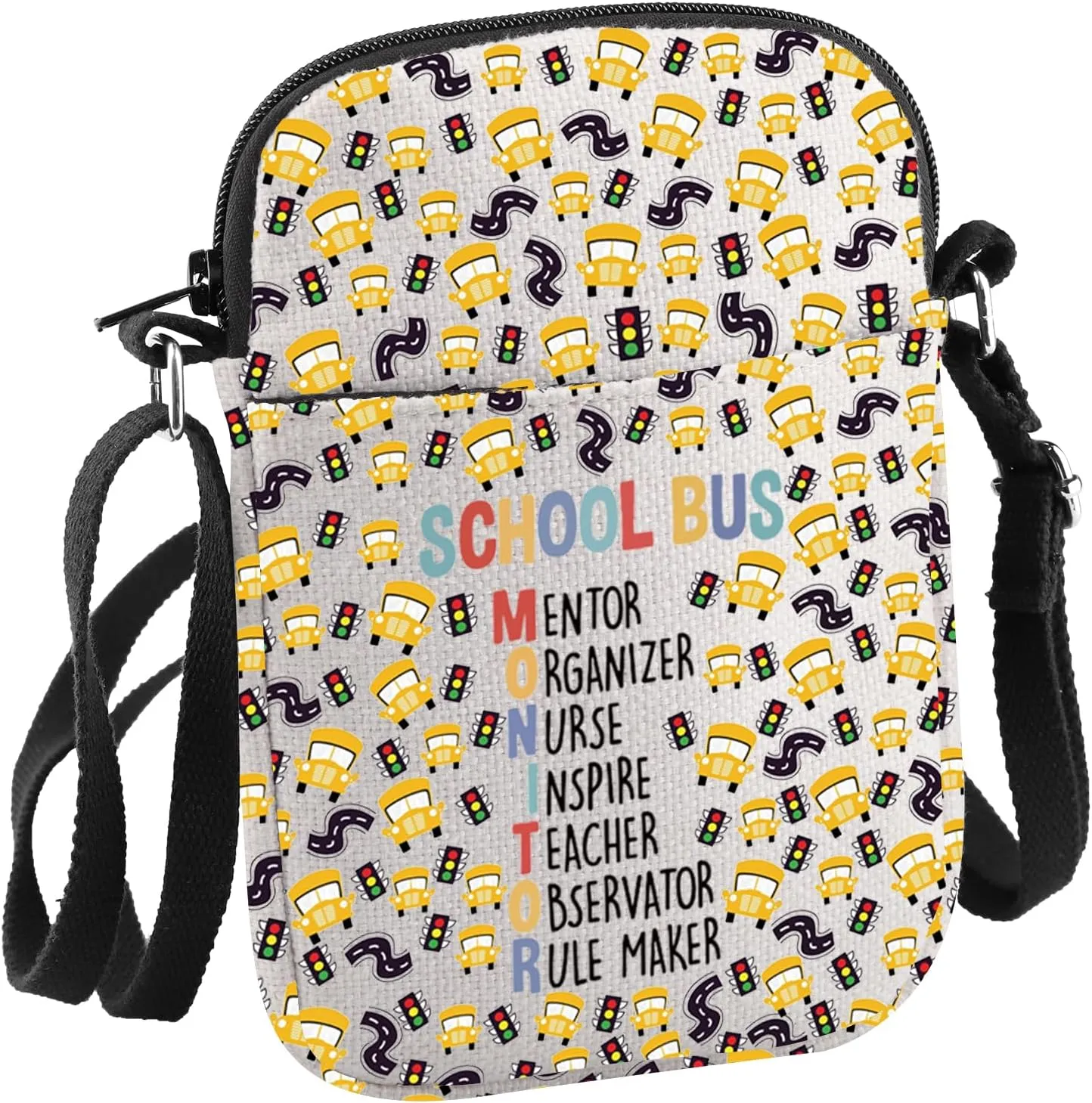 Student Delivery Specialist Gift Bus Monitor Crossbody Bag Bus Aid Attendant Gift