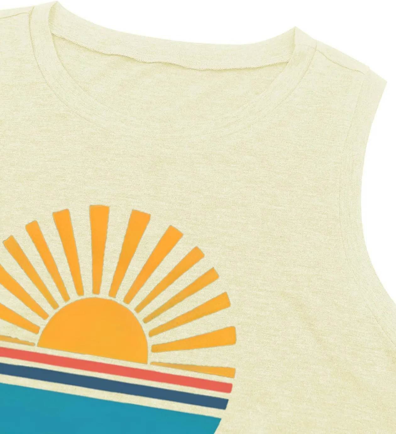 Summer Casual Funny Cute Tank Tops for Women Hiking Mountain Adventure Beach Vacation Letter Pint Graphic Tee Shirt