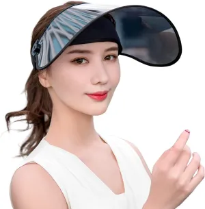 Sun Visor Shield UV Protection Visor Hat Full Face Sun Shield Sunblock Golf Tennis Cycling Hat Sunshade Sports Cap