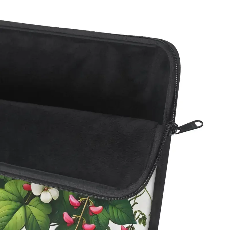 Sweet Pea Flowers Laptop Sleeve for Ultimate Protection
