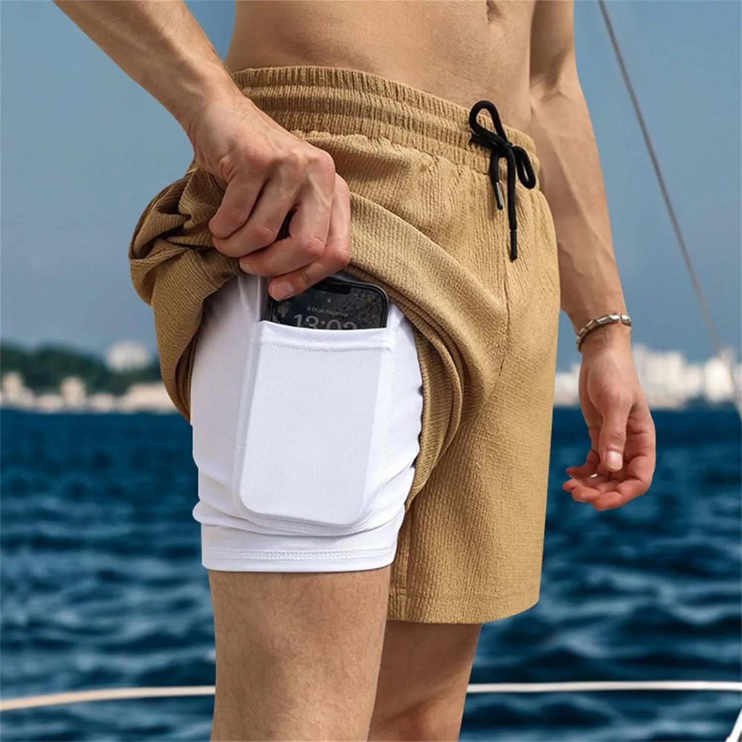 Swim Trunks Realistic Printed Summer Shorts Beach Shorts Beach Swim Swimwear Bathing Suits Mens