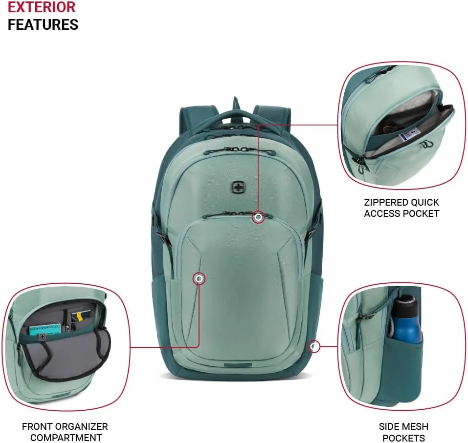 SwissGear FusionPro, Teal, 19-Inch