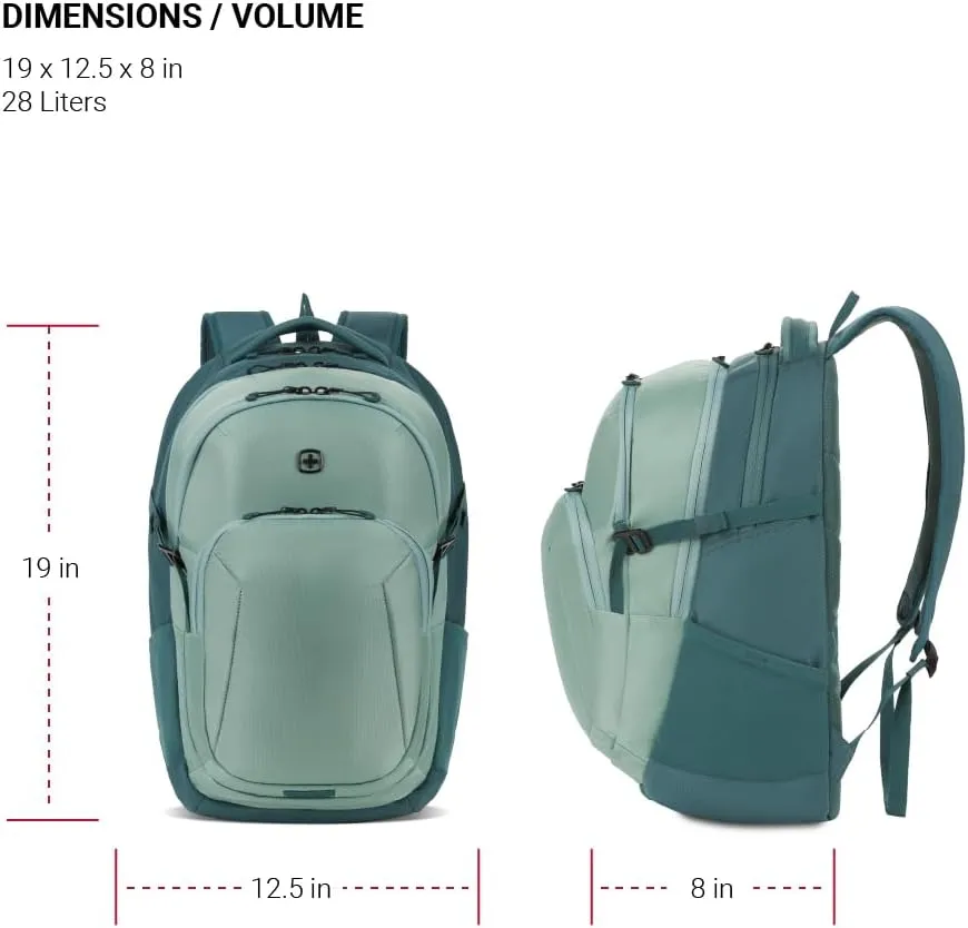 SwissGear FusionPro, Teal, 19-Inch