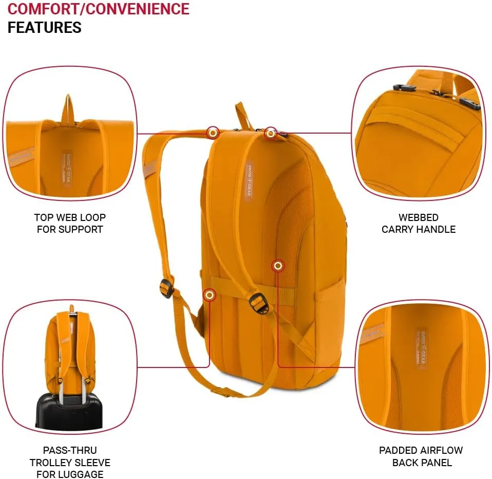 SwissGear Viibe I, Mustard, 17.75 Inch