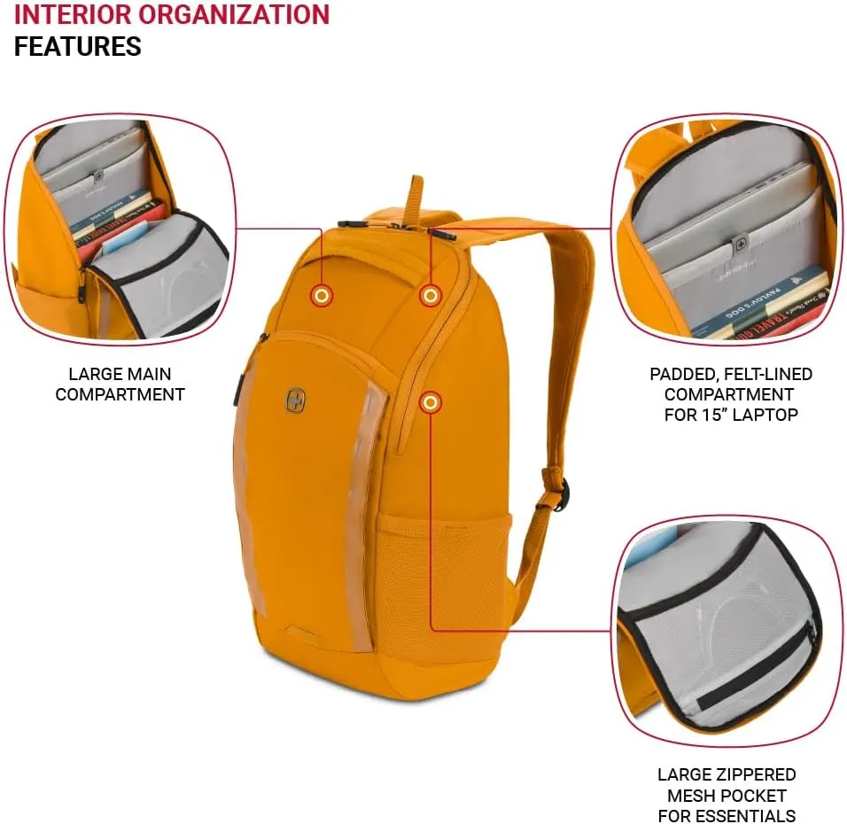 SwissGear Viibe I, Mustard, 17.75 Inch