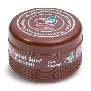 Tanning Accelerator – 350ml Coconut Tanning Gel – Natural Extract Sun Cream Dark Tanning Lotion for All Skin Types – Tan Lotion with Coconut Oil for Even Beautiful Skin Coloring – SPF0