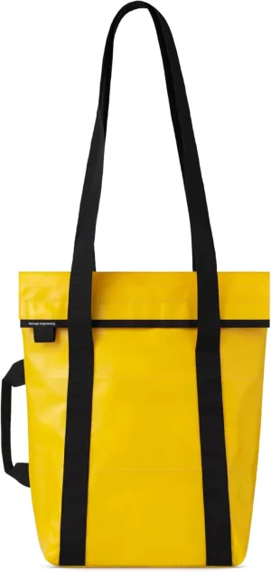 Teenage Engineering heavy-duty shoulder tote bag, tear-resistant and water-repellant, fits OB-4 and 15" laptop (yellow)
