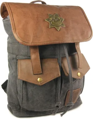 The Coop Walking Dead Rick's Sheriff Backpack-Black