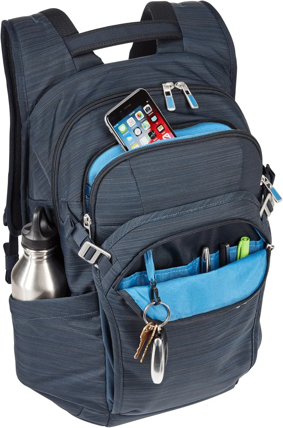 Thule Construct Backpack - School, Work & Travel - Padded Laptop Sleeve - Internal Organizational Quick Access Front Pocket