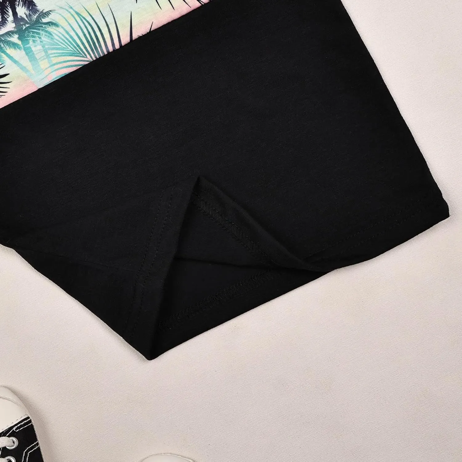 Toddler Baby Boy Clothes Summer Holiday Style Outfits Short Sleeve Top T-Shirt & Pocket Pant Set 12 Months-4 Years old