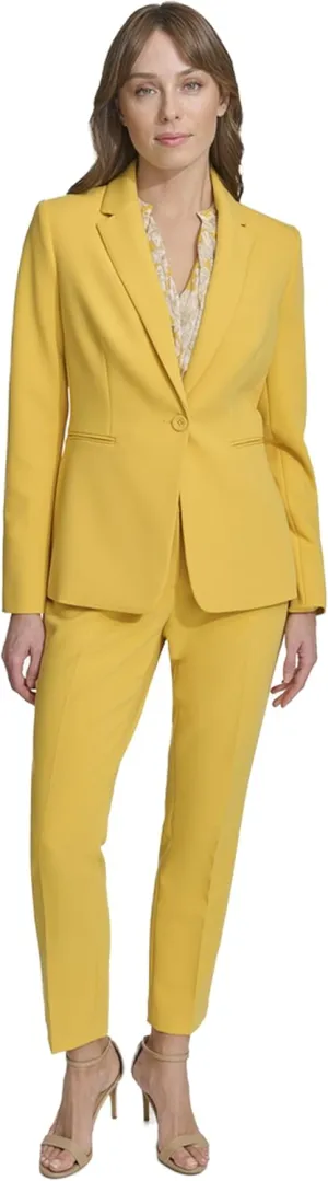 Tommy Hilfiger Women's Blazer – Business Jacket with Flattering Fit and Single-Button Closure