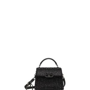 Top Crystal - Handle Tested Bag Optimized Mini ESMEE Sequin Black