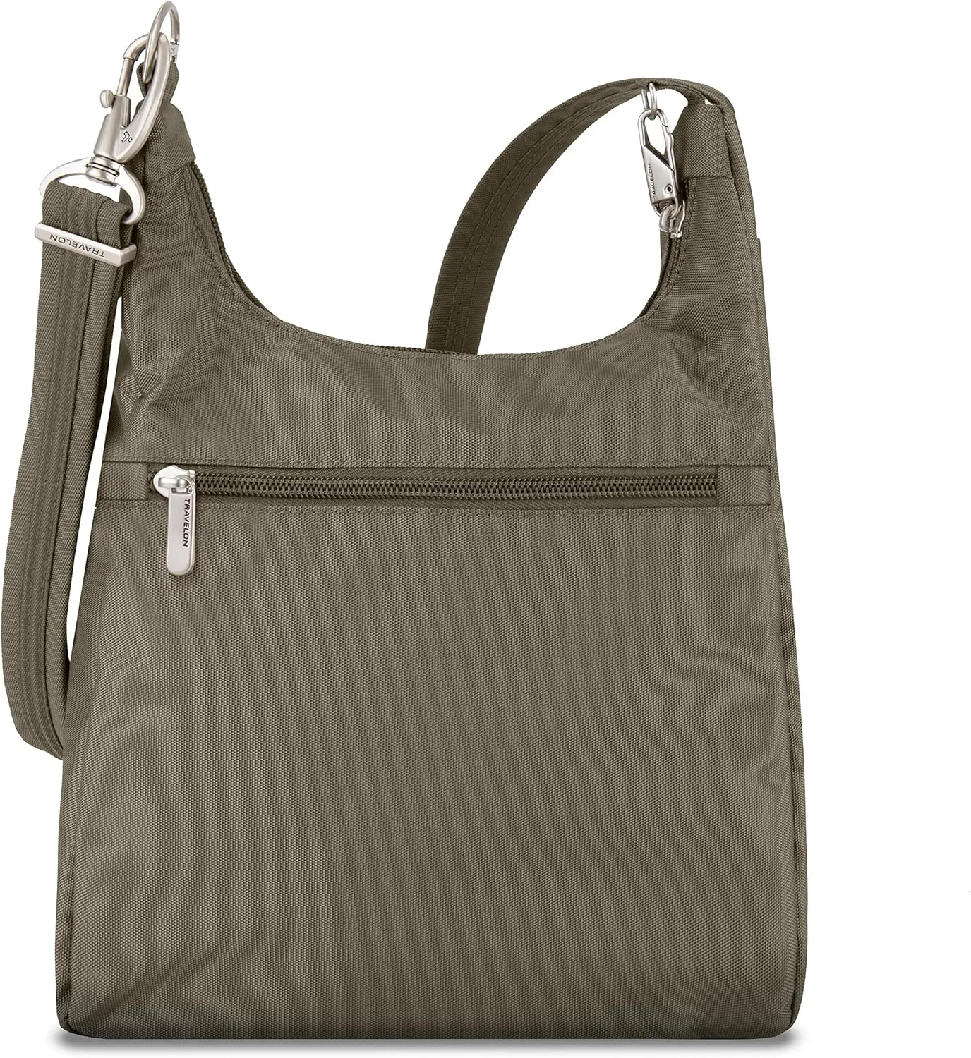Travelon Anti-Theft Classic Essential Messenger Bag, Black