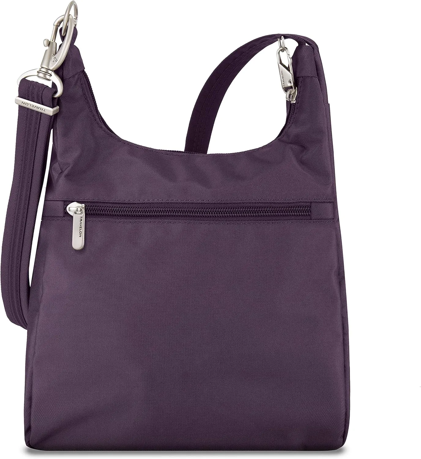 Travelon Anti-Theft Classic Essential Messenger Bag, Black