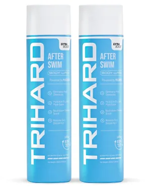 TRIHARD Chlorine & Saltwater Removal Body Wash | Deep Cleansing Post-Swim Skin Recovery | Color-Safe, Vegan Anti-Chlorine Cleanser for All Swimmers