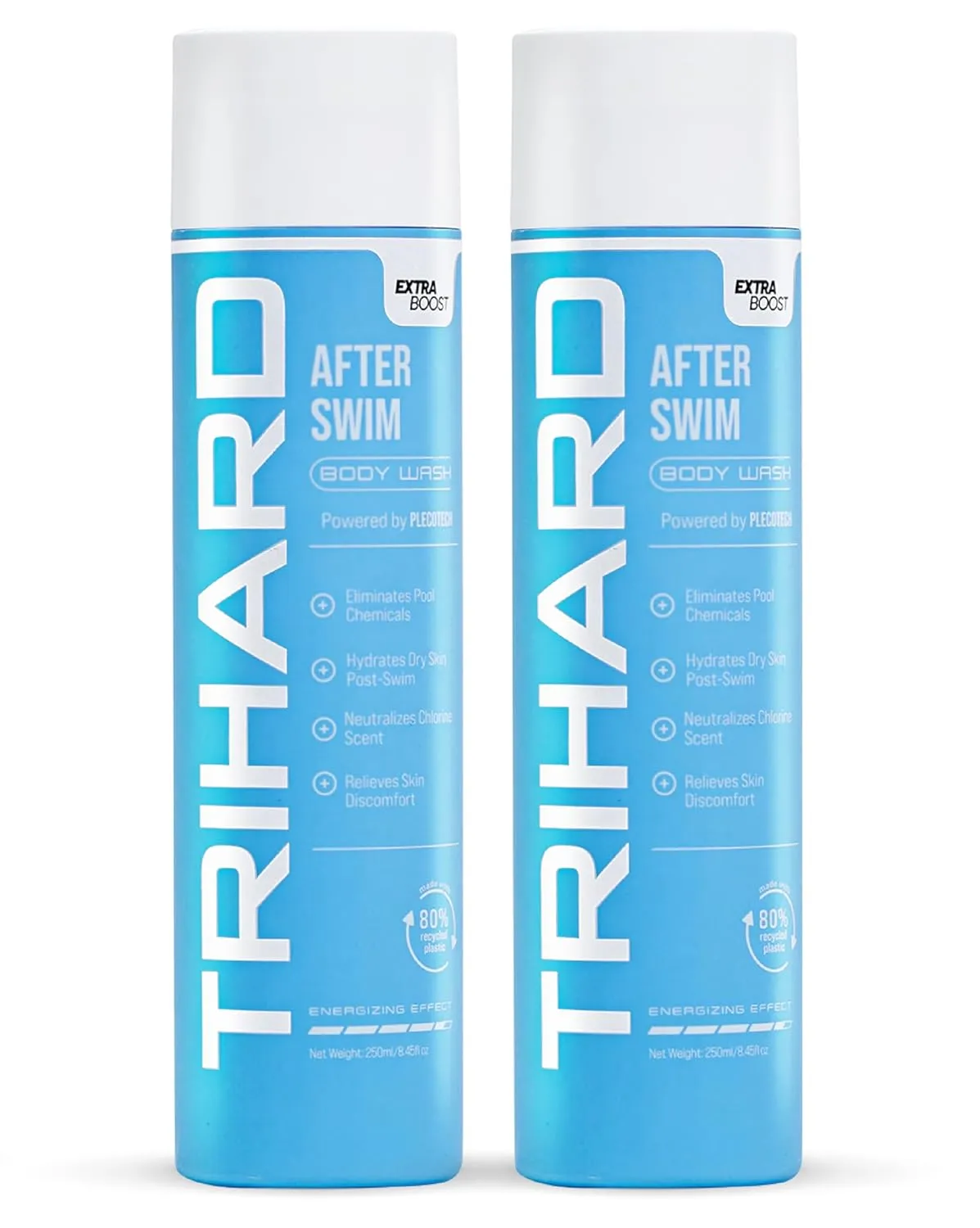 TRIHARD Chlorine & Saltwater Removal Body Wash | Deep Cleansing Post-Swim Skin Recovery | Color-Safe, Vegan Anti-Chlorine Cleanser for All Swimmers