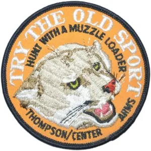 Try The Old Sport Muzzle Loader Thompson Center Arms Mountain Lion Patch