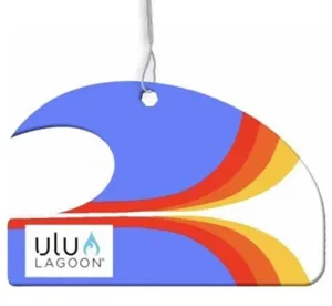 Ulu Lagoon Retro Coconut Surf Wax Scented Wave Air Freshener
