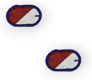 United States Army First Squadron 40Th Cavalry Regiment Hat Patch Set by Force and Valor